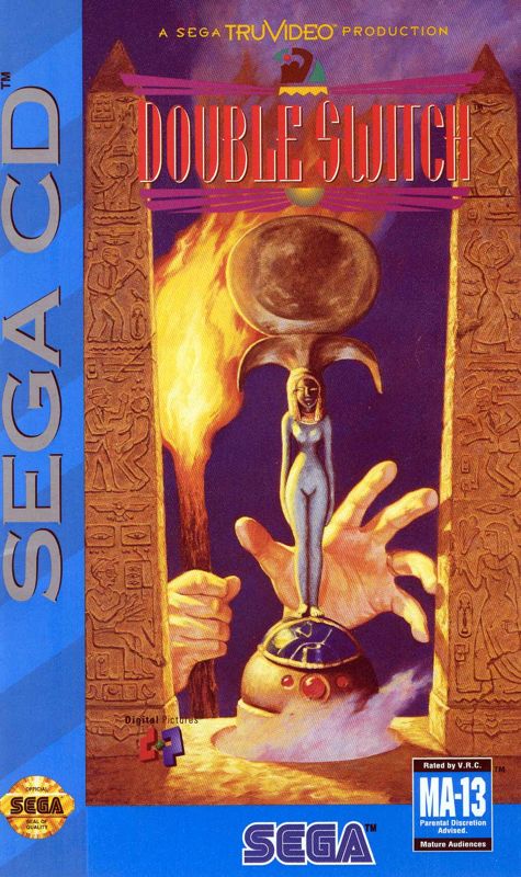 Double Switch box art for Sega Saturn